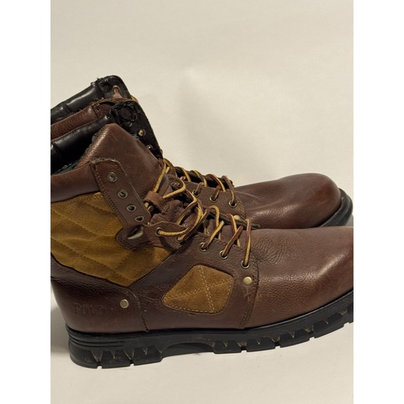 Polo Ralph Lauren 90s Dennison Boots Size 13D - Picture 4 of 8